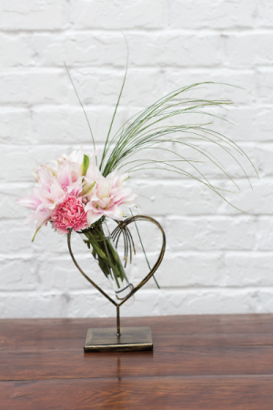 CROSS MY HEART BUD VASE in Amelia Island, FL | ISLAND FLOWER & GARDEN CROSS MY HEART BUD VASE in Amelia Island, FL | ISLAND FLOWER & GARDEN