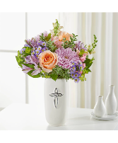Cross Vase Spring Vase Arrangement 