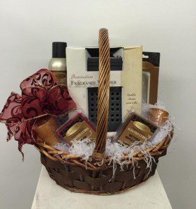 Crossroads Candle Basket Gift Basket