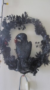 crow wreath 