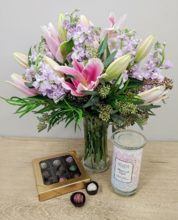Crown Jewel Flower and Gift Bundle in Barre, VT | Forget Me Not Flowers and Gifts LLC Crown Jewel Flower and Gift Bundle in Barre, VT | Forget Me Not Flowers and Gifts LLC