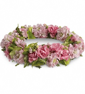 Crown of Soft Pinks Headpiece in Whitesboro, NY | KOWALSKI FLOWERS INC.