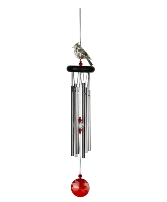 Crystal Cardinal Chime Woodstock Chime 