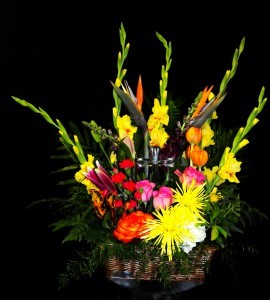 Crystal Cross Basket 3D Signature Design