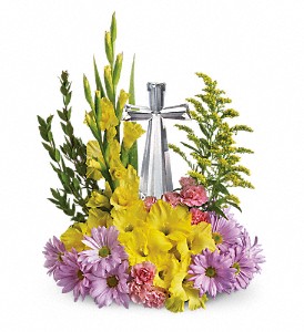 Crystal Cross Bouquet T11E400A
