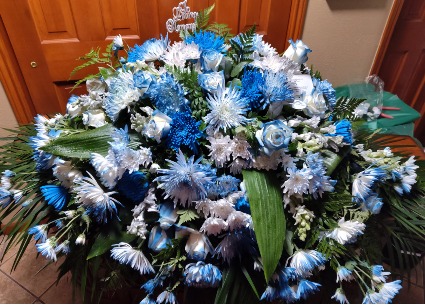 CS-14 Shades of Blue and White 