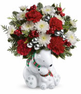 Cuddle Polar Bears fresh flowers