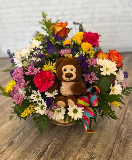 Cuddly Celebration  Bouquet 