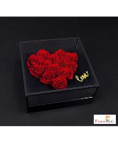 Cuore Per Sempre Luxury long lasting  Rose Box 