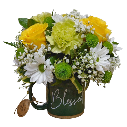 Cup of Blessings Flower Arrangement