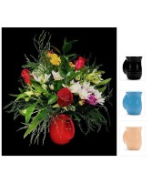 Cup of Blooms Floral Design in a Handwarmer Mug