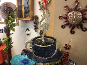 Cup of Coffee Metal Art in Casa Grande, AZ | NATURE'S NOOK FLORIST, LLC Cup of Coffee Metal Art in Casa Grande, AZ | NATURE'S NOOK FLORIST, LLC