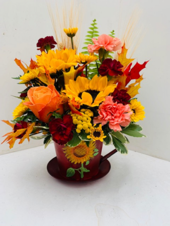 Cup of Sunshine Fresh Arrangement