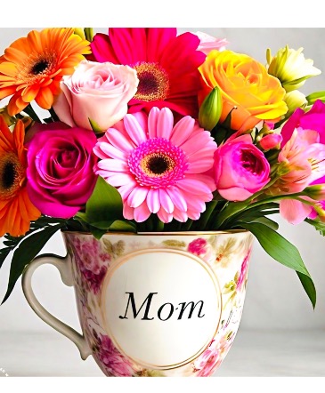 Cup of tea  Mother’s Day  in Palatine, IL | VJ Florals