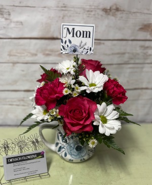 Cup of Tea with Mom Arrangement