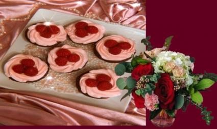 Cupcakes and Lover Bouquet Bundle