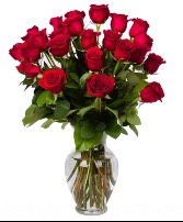 2 Dozen Roses Cupid arrow Valentines  