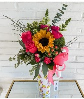 Cupid is a Cowboy Floral arrangement