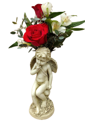 Cupid's Secret Vased Arrangment