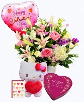 CUPID X HELLO KITTY LUXE COLLAB PACKAGE  Valentine's Flowers