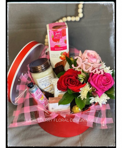 Cupid’s Box of Love Gift Basket
