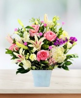 Cupid's Blush Birthday Bouquet Luxury Flowers 