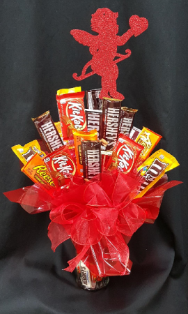 Cupid's Candy Bouquet 