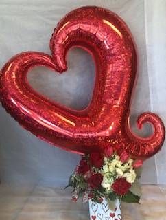 Cupid's Cube Valentines Container in Virginia Beach, VA | FLOWER LADY Cupid's Cube Valentines Container in Virginia Beach, VA | FLOWER LADY
