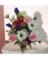 Cupids Cup Arrangement