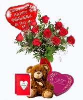 Love Me Like You Do Dozen Package Red Roses