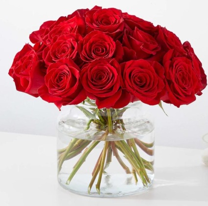 Cupid's Embrace  Red Rose Bouquet