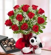 Cupids Romance Roses/Gifts
