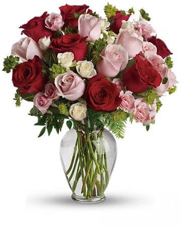 Cupid's Rose Creation  in Southern Pines, NC | Hollyfield Design Inc.