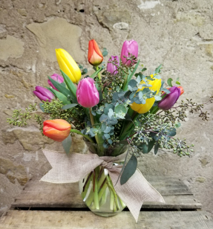 Cupid's Tulips