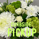 CURBSIDE PICKUP Our designers will create a beautiful arrangement for you.  If you have a favourite colour or flower in mind please let us know in the special instruction box when you order.  We will do our best to create something special just for you.  