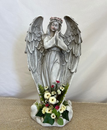 CUSTOM ANGEL WITH SILKS  in Louisville, KY | A TOUCH OF ELEGANCE FLORIST