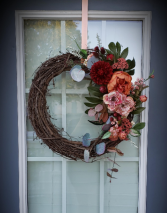 Custom Artificial Fall Wreath  