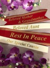 CUSTOM BANNER PERSONALIZED RIBBON