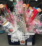 Custom Beer and Snack Basket Gift Basket