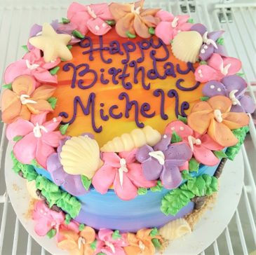 Custom Birthday Cake