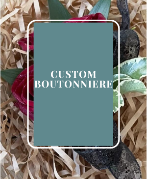 Custom Boutonniere  Boutonniere
