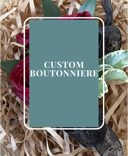 Custom Boutonniere  Boutonniere