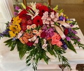 Custom Casket Flowers 