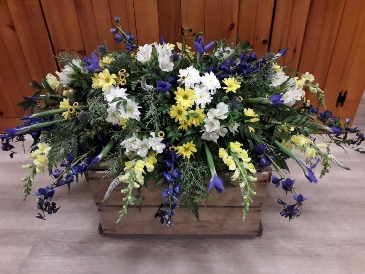 Custom Casket Spray  in Owen Sound, ON | BLOEMERS FLOWERS & PLANTS