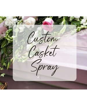 Custom  Casket Spray 