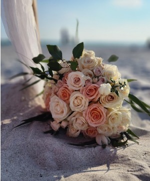 Lacey Custom Designed Large Bridal Bouquet Bouquet