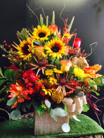 Custom fall bouquet fall