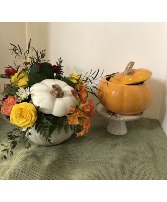Custom Deluxe Pumpkin Bouquet