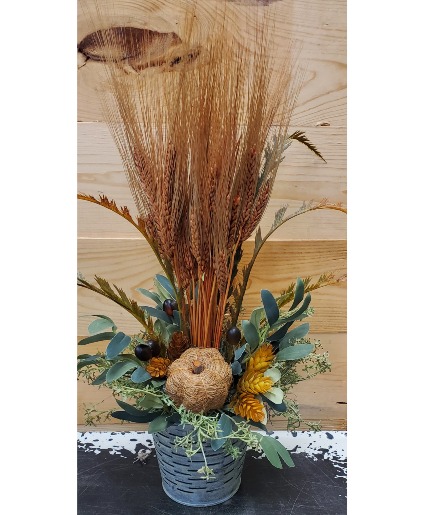 Custom Fall Silk Arrangement 