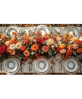 Custom Fall/Thanksgiving Tablescape 